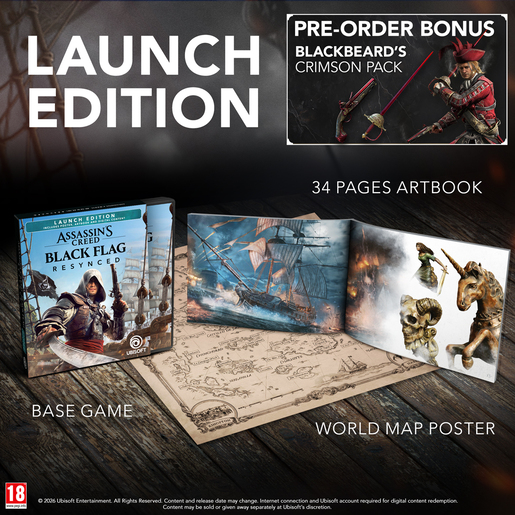 Assassin's Creed Black Flag Resynced Day 1 Edition - PS5