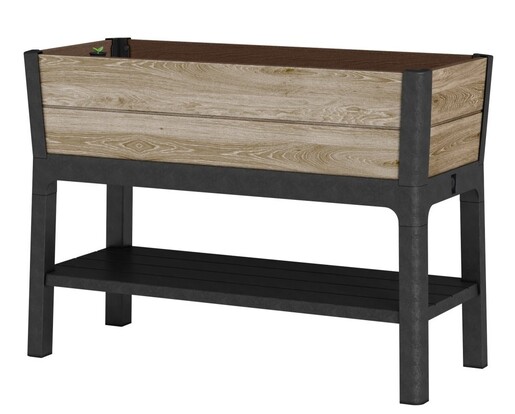 Keter Deco visoka gredica, boja:  Ashwood