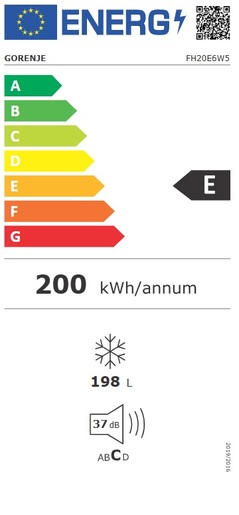 Gorenje zamrzivač FH20E6W5