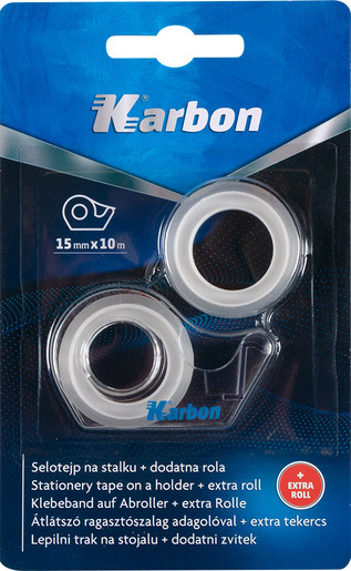 Karbon selotejp na stalku + extra rola