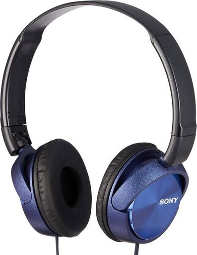 Sony MDR-ZX310, žičane naglavne slušalice, plave (MDRZX310L.AE)