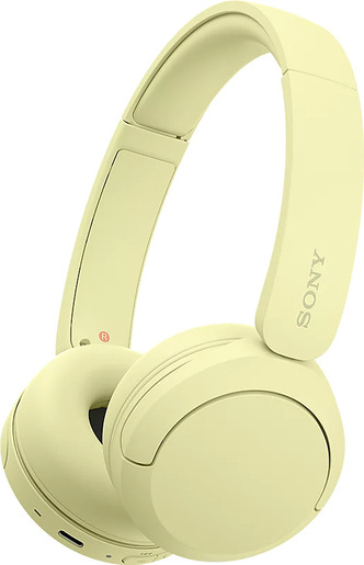 Sony WH-CH520, bežične naglavne slušalice, žute (WHCH520Y.CE7)