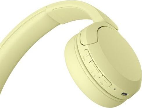 Sony WH-CH520, bežične naglavne slušalice, žute (WHCH520Y.CE7)