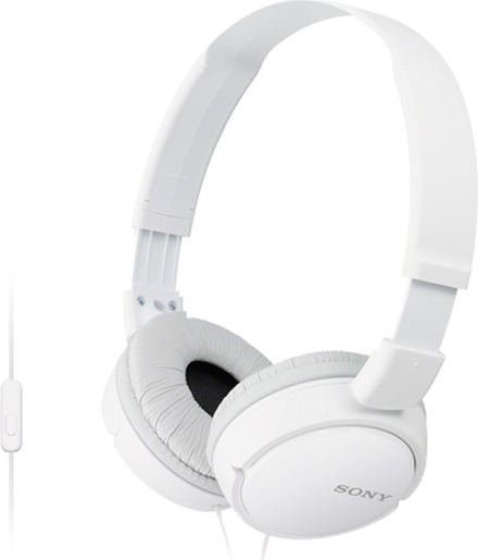 Sony MDR-ZX110AP, žičane naglavne slušalice, bijele (MDRZX110APW.CE7)
