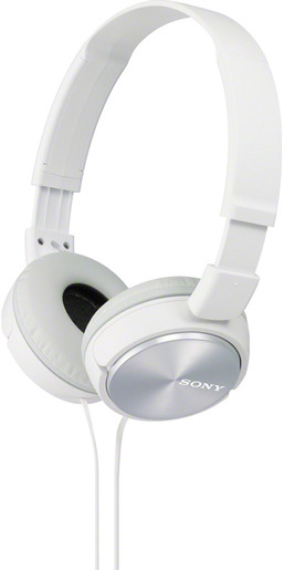 Sony MDR-ZX310, žičane naglavne slušalice, bijele (MDRZX310W.AE)
