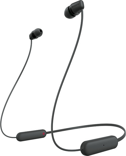 Sony WI-C100, bežične In-Ear slušalice, crne (WIC100B.CE7)