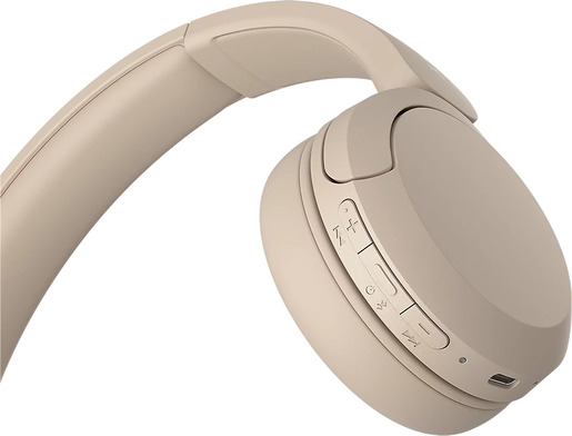 Sony WH-CH520, bežične naglavne slušalice, bež (WHCH520C.CE7)