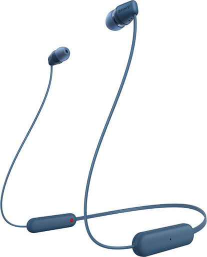 Sony WI-C100, bežične In-Ear slušalice, plave (WIC100L.CE7)