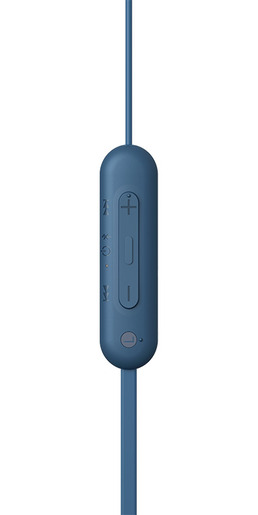 Sony WI-C100, bežične In-Ear slušalice, plave (WIC100L.CE7)