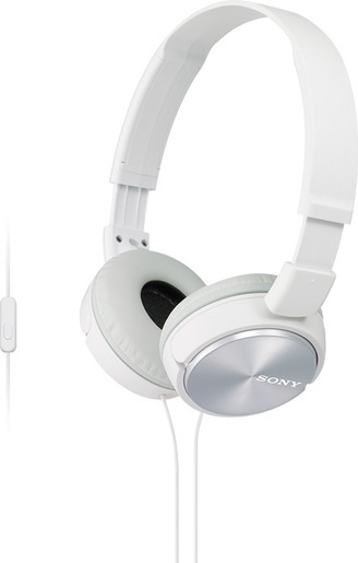Sony MDR-ZX310AP, žičane naglavne slušalice, bijele (MDRZX310APW.CE7)