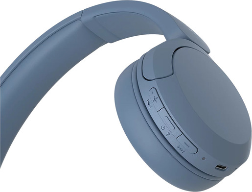 Sony WH-CH520, bežične naglavne slušalice, plave (WHCH520L.CE7)
