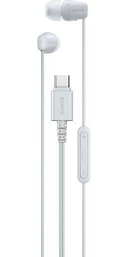 Sony IER-EX15C, žičane In-Ear slušalice, USB-C, bijele (IEREX15CW.CE7)