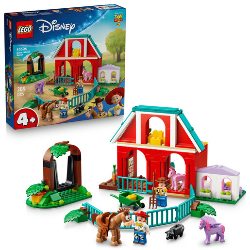 LEGO® Disney Pixar Blazeov ranč s konjima 43304