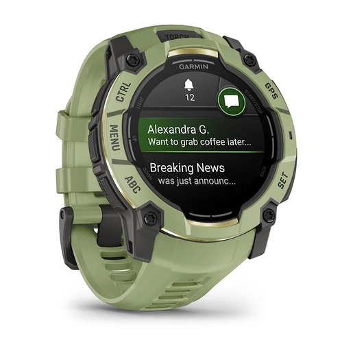 Garmin Instinct 3 50mm AMOLED Fern Gray, 010-03020-02, pametni sat