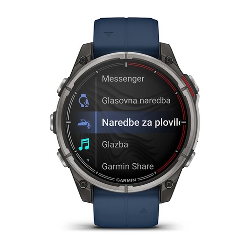 Garmin Quatix 8 nautički GPS sat 47mm AMOLED Sapphire, 010-02904-51, pametni sat