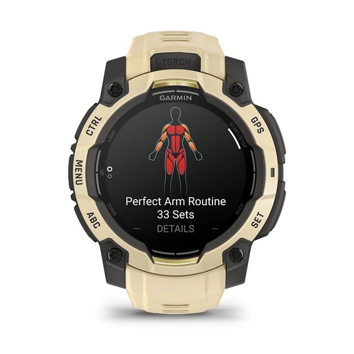 Garmin Instinct 3 45mm AMOLED Citrine/Gray with Citrine band, 010-02936-02, pametni sat