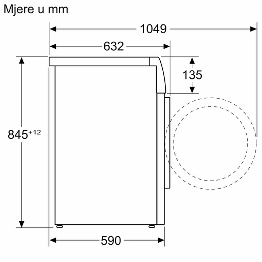 Bosch perilica rublja WAN2426NBY
