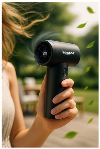 Techwood ručni ventilator Hit Gadget TVP-06R