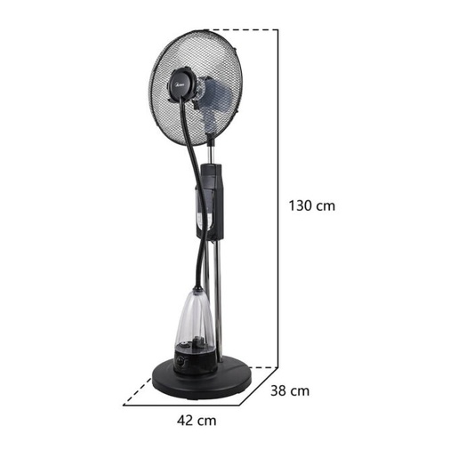 Ardes HUMY stojeći ventilator, crni
