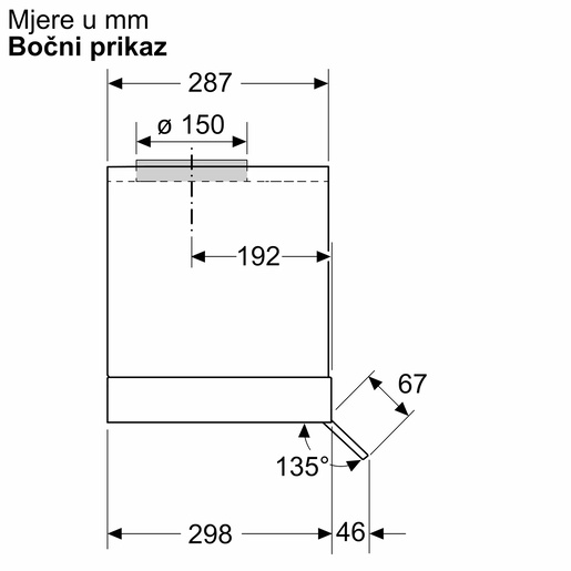 Bosch napa DBB85CC60