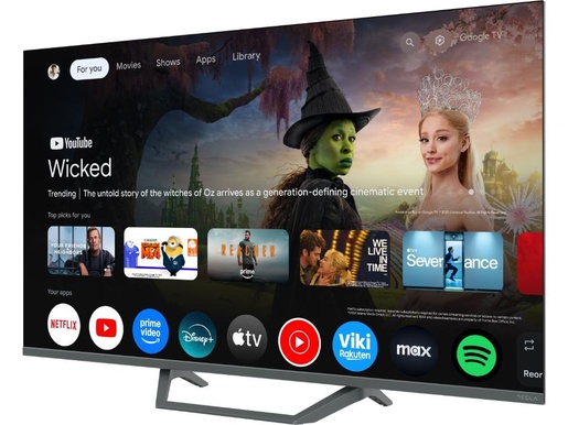 Tesla 43" QLED TV Q43E655GUS, 4K UHD, Google Smart TV