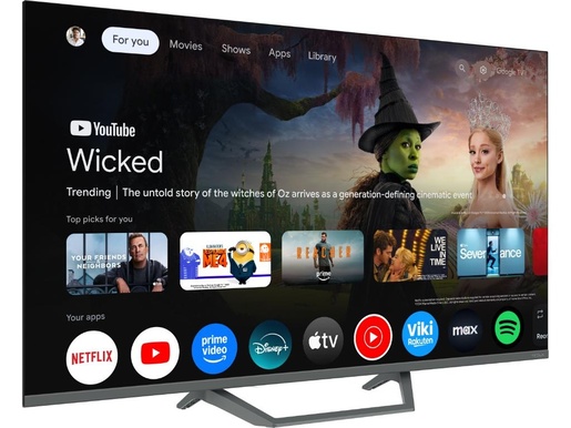 Tesla 43" QLED TV Q43E655GUS, 4K UHD, Google Smart TV
