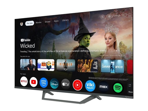 Tesla 40" QLED TV Q40E665GFS, FHD, Google Smart TV