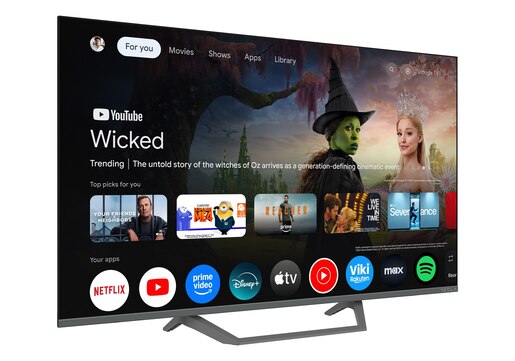 Tesla 43" QLED TV Q43E665GFS, FHD, Google Smart TV