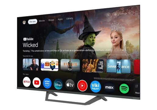 Tesla 43" QLED TV Q43E665GFS, FHD, Google Smart TV