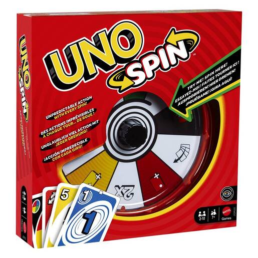 Uno Spin, društvena igra