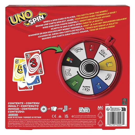 Uno Spin, društvena igra