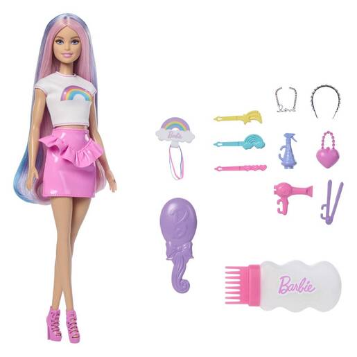 Barbie dugin sjaj, igra s kosom