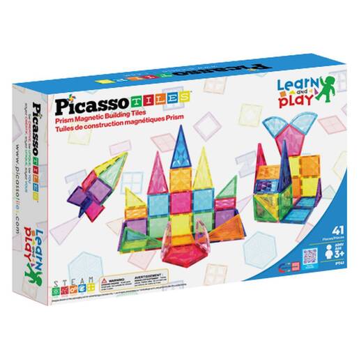 Picasso Tiles Prizma set, 41 kom