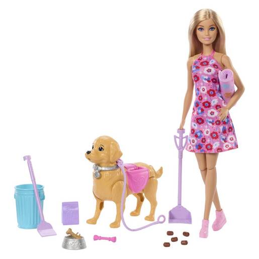 Barbie s psićem za šetnju
