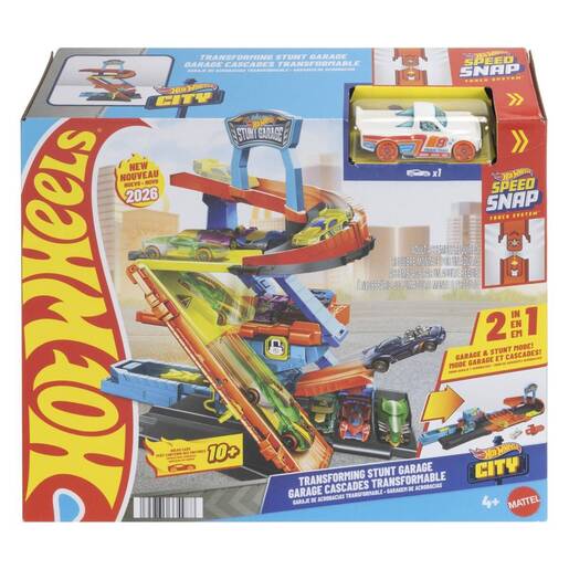 Hot Wheels City transformirajuća staza i garaža