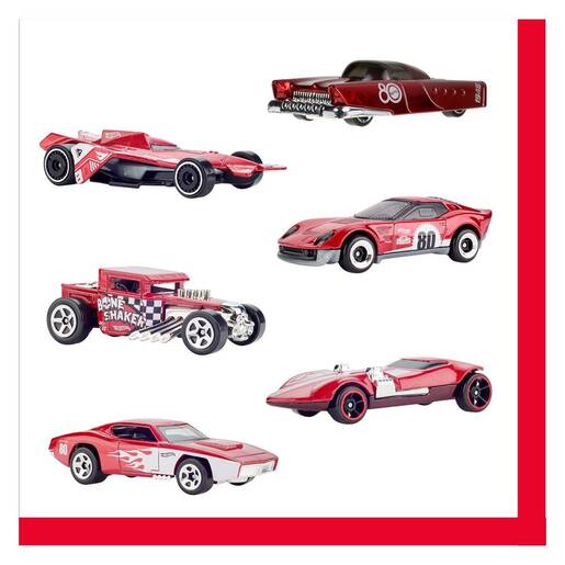 Hot Wheels autići Mattel 80 godina, 5-Pack
