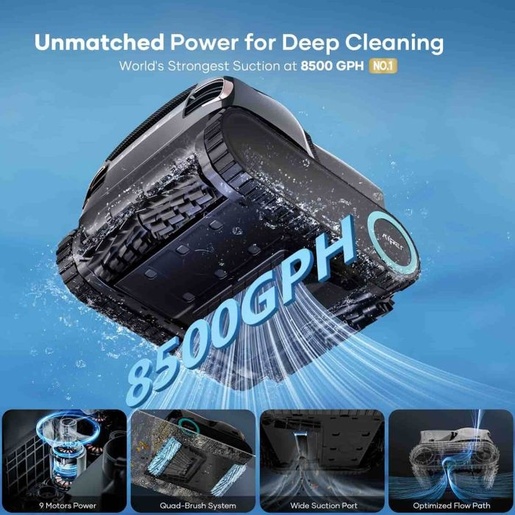 Aiper Scuba X1 Pro Max baterijski robotski usisavač za bazen