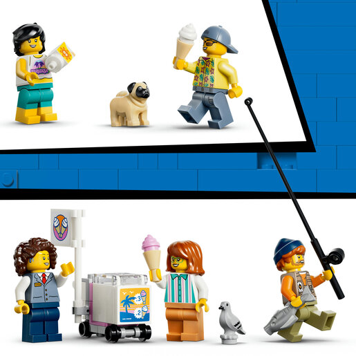 LEGO® City Klasični tramvaj uz plažu 60506