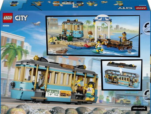 LEGO® City Klasični tramvaj uz plažu 60506