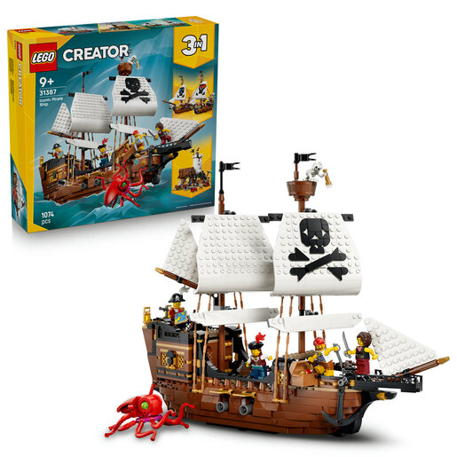 LEGO® Creator Autentični gusarski brod 31387