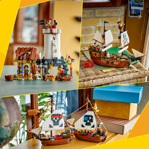 LEGO® Creator Autentični gusarski brod 31387
