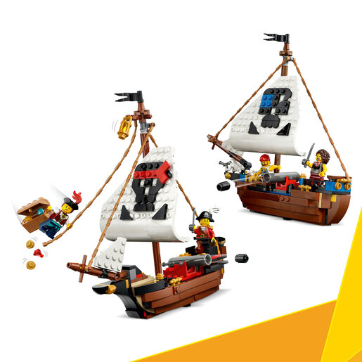 LEGO® Creator Autentični gusarski brod 31387