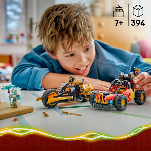 LEGO® NINJAGO® Kombinirana vozila Kaija i Colea 71864