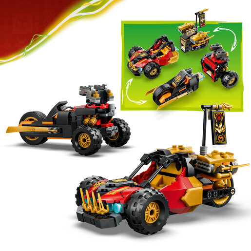 LEGO® NINJAGO® Kombinirana vozila Kaija i Colea 71864