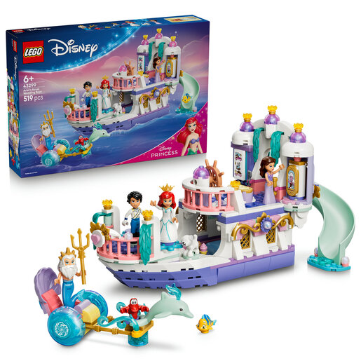 LEGO® Disney Kraljevski brod za Arielino vjenčanje 43299