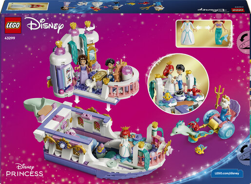 LEGO® Disney Kraljevski brod za Arielino vjenčanje 43299