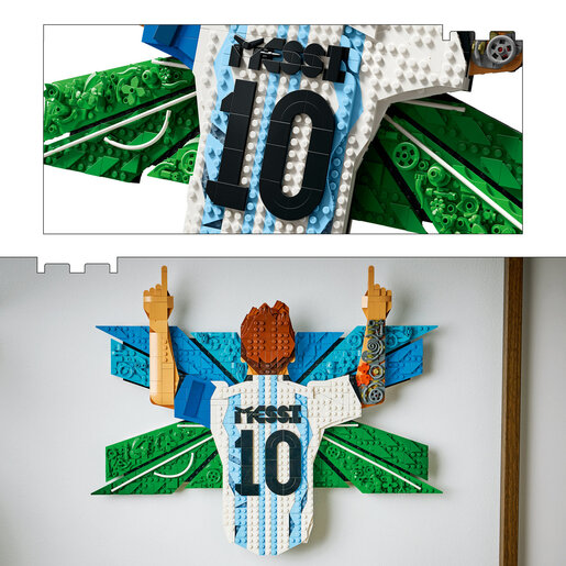 LEGO® Editions Lionel Messi – proslava 43018