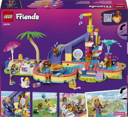 LEGO® Friends Zabavan dan u vodenom parku 42676