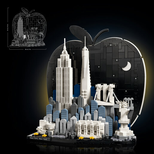 LEGO® Architecture New York City – Velika Jabuka 21066