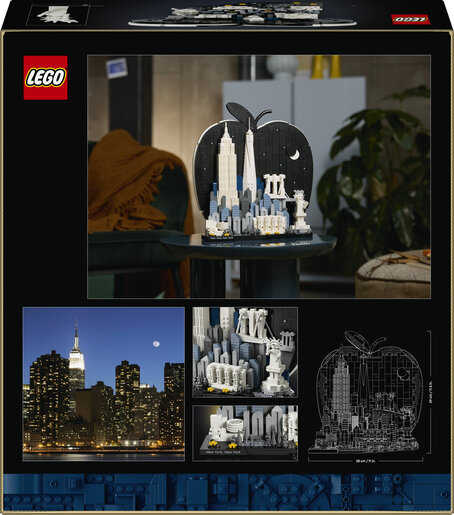 LEGO® Architecture New York City – Velika Jabuka 21066